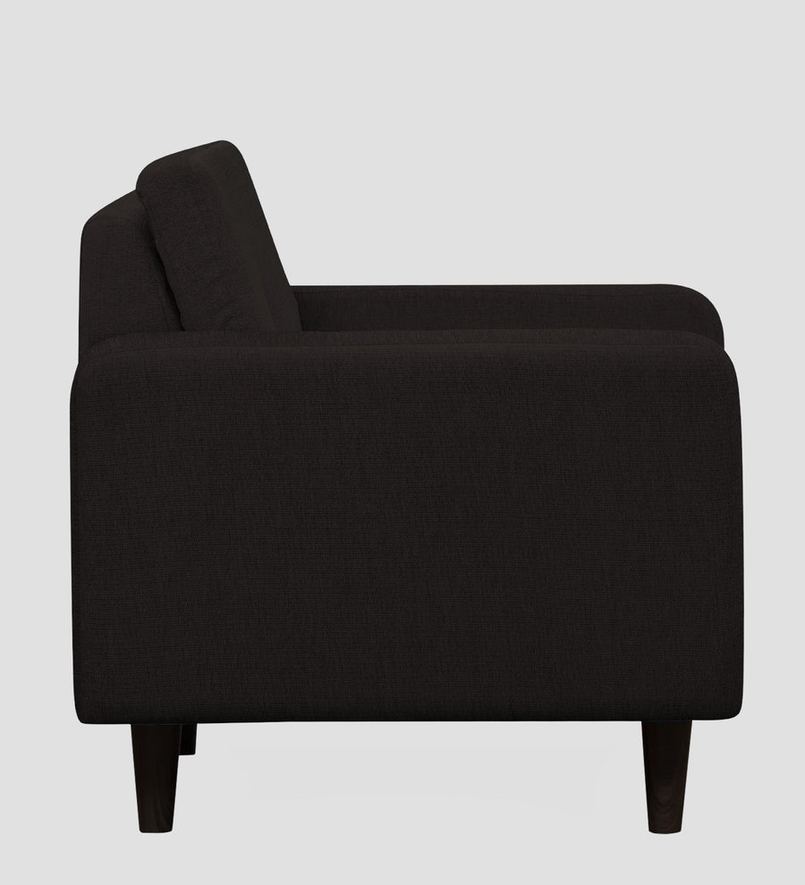 Noha Fabric 1 Seater Sofa In Cara Brown Colour - Febonic Living