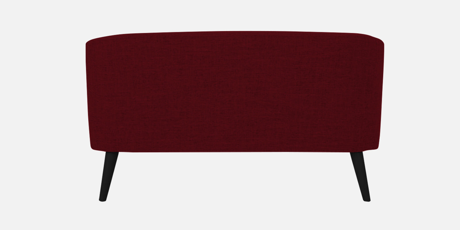 Casper Fabric 2 Seater Sofa in Ruby Red Colour