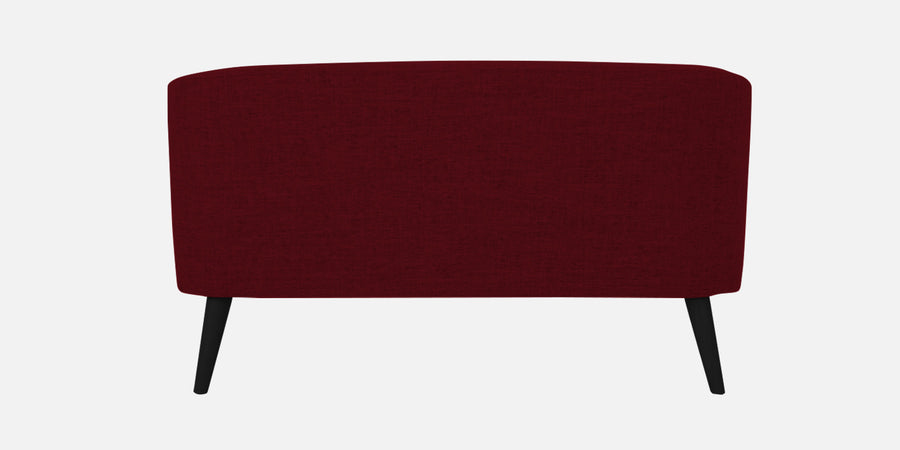 Casper Fabric 2 Seater Sofa In Ruby Red Colour - Febonic Living