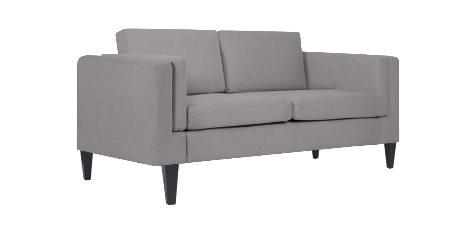 Jasper Velvet 2 Seater Sofa in Concrete grey Colour