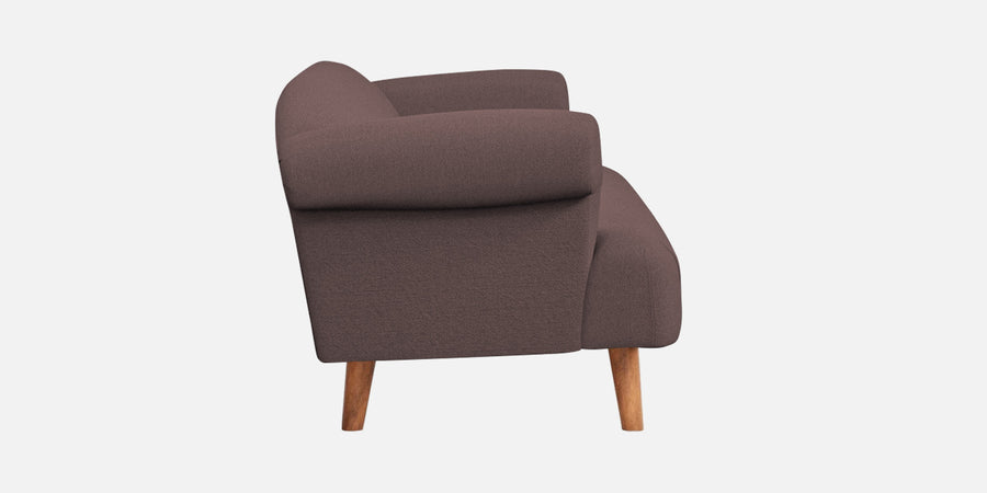 Barber Fabric 2 Seater Sofa In Night Brown Colour - Febonic Living