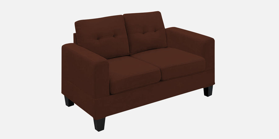 Thomas Fabric 2 Seater Sofa In Coffee Brown Colour - Febonic Living