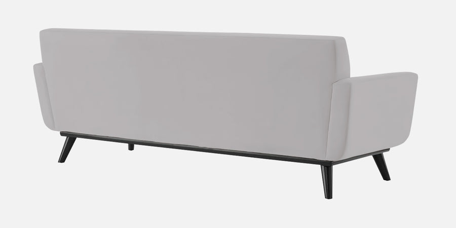 Tucker Velvet 3 Seater Sofa In Light Grey Colour - Febonic Living