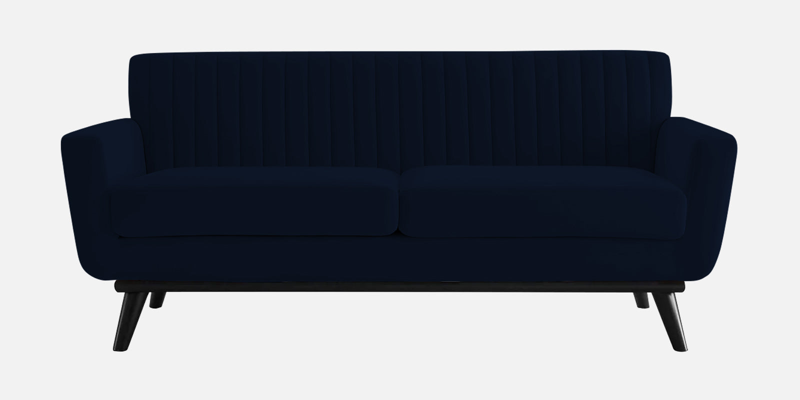 Tucker Velvet 2 Seater Sofa In Dark Blue Colour