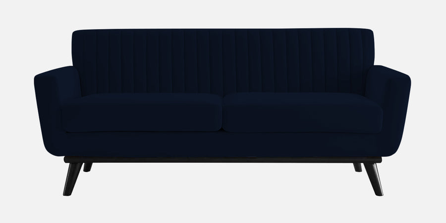 Tucker Velvet 2 Seater Sofa In Dark Blue Colour - Febonic Living