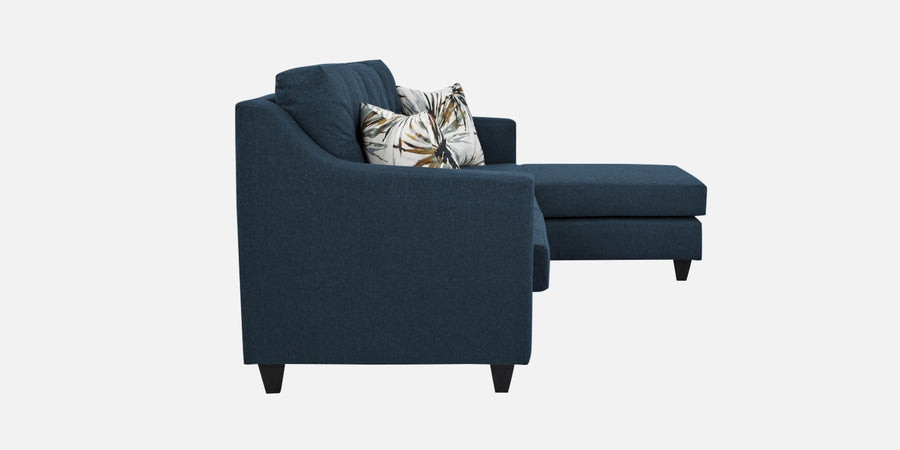 Welly Fabric Rhs Sectional Sofa 3 Lounger In Light Blue Colour - Febonic Living