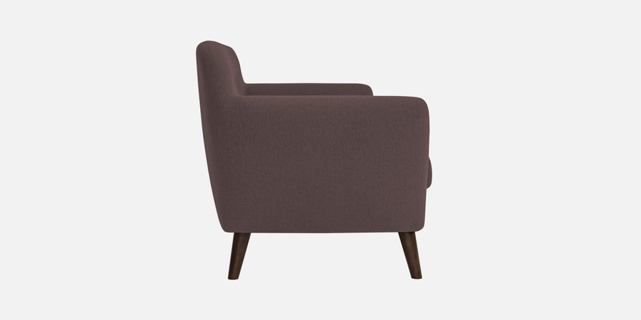 Goofy Fabric 2 Seater Sofa In Night Brown Colour - Febonic Living