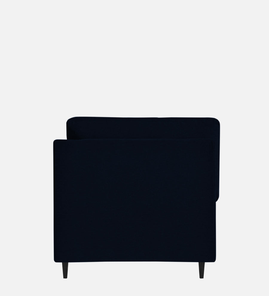 Jonze Velvet Lhs Chaise Lounger In Dark Blue Colour - Febonic Living