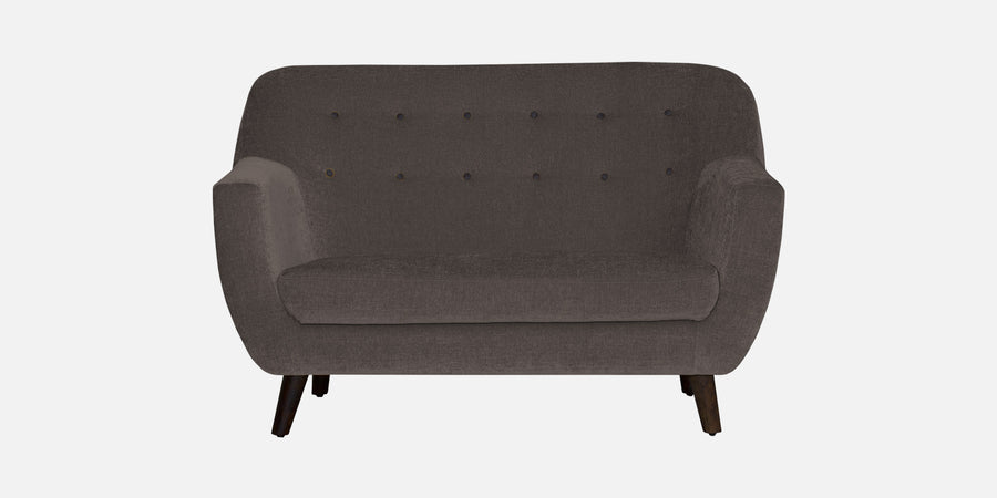 German Fabric 2 Seater Sofa In Caspa Brown Colour - Febonic Living