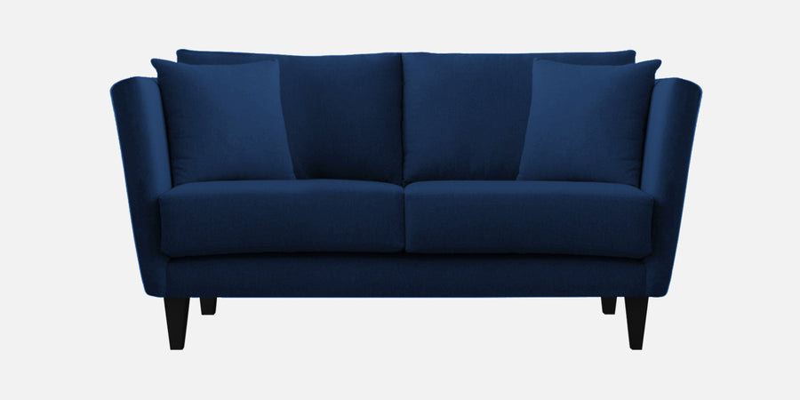 Norway Velvet 2 Seater Sofa In Imperial Blue Colour - Febonic Living