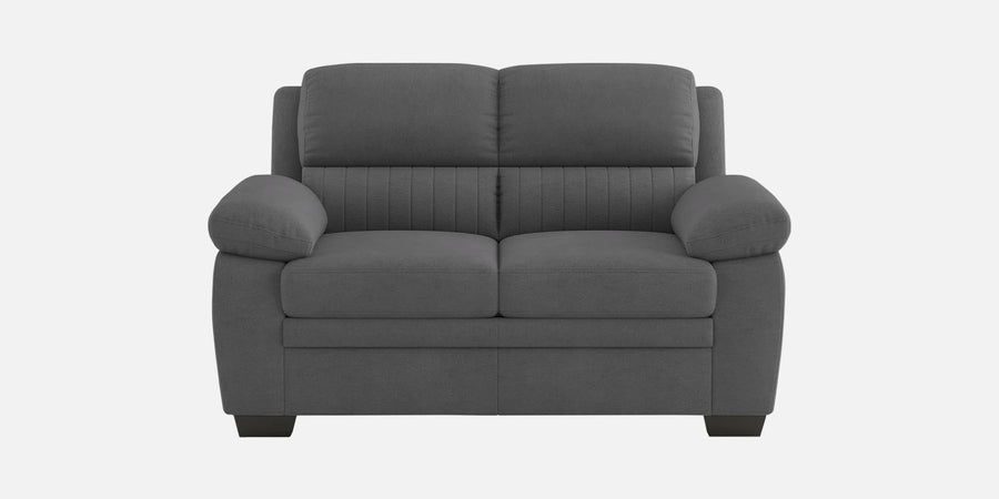 Cantaberry Velvet 2 Seater Sofa In Davy Grey Colour - Febonic Living
