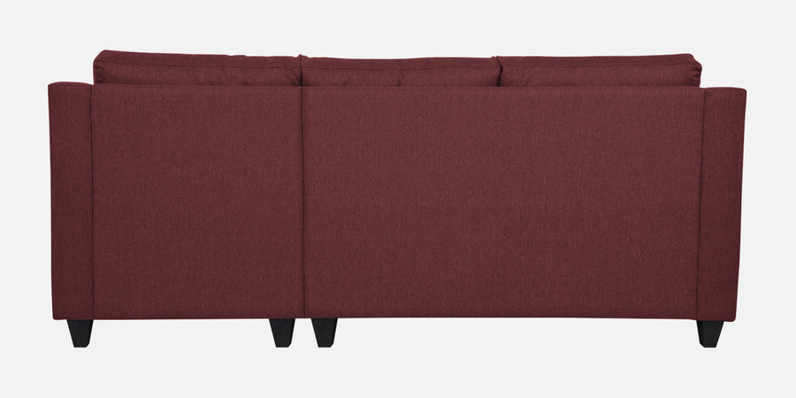Welly Fabric Lhs Sectional Sofa 2 Lounger In Blaze Red Colour - Febonic Living