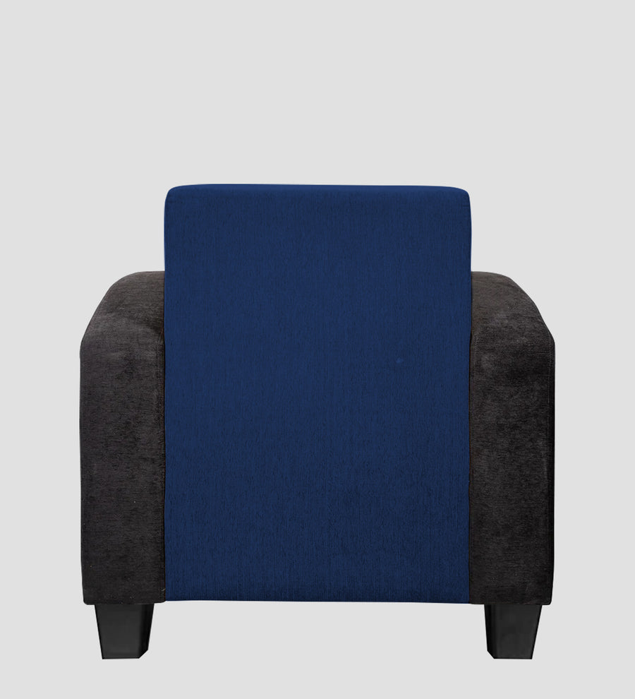 Alex Fabric 1 Seater Sofa In Royal Blue Colour - Febonic Living