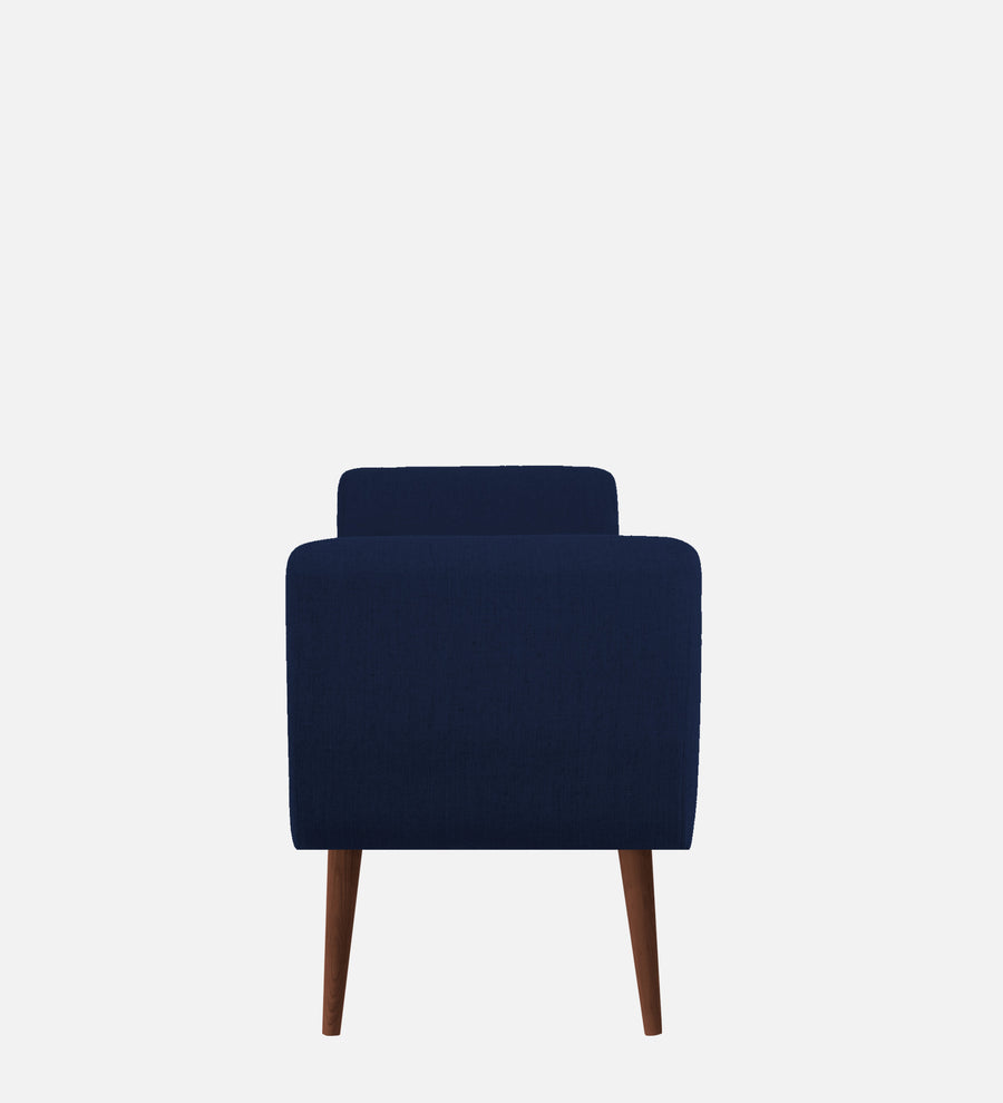 Cartes Velvet Bench In Indigo Blue Colour - Febonic Living