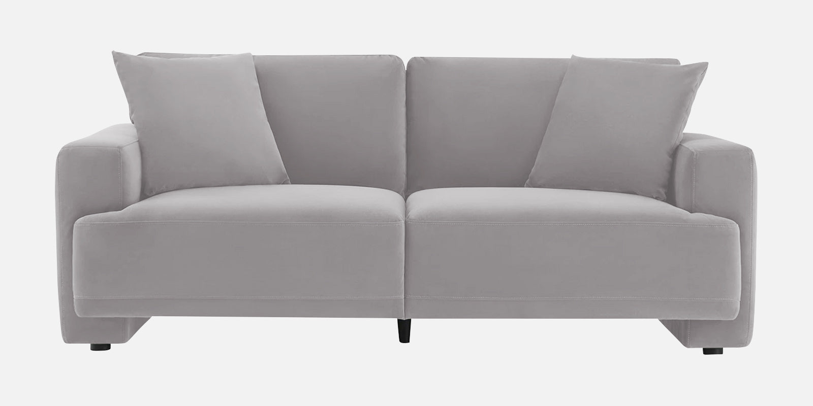 Kosta Velvet 2 Seater Sofa in Concrete Grey Colour