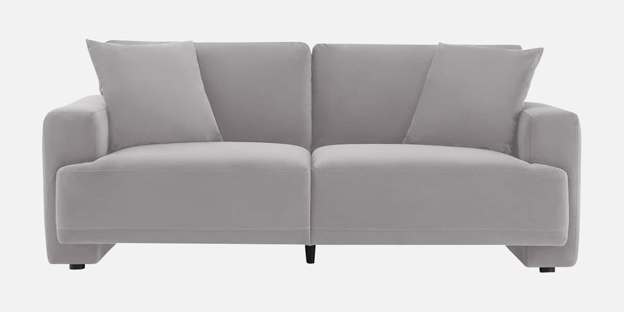 Kosta Velvet 2 Seater Sofa In Concrete Grey Colour - Febonic Living
