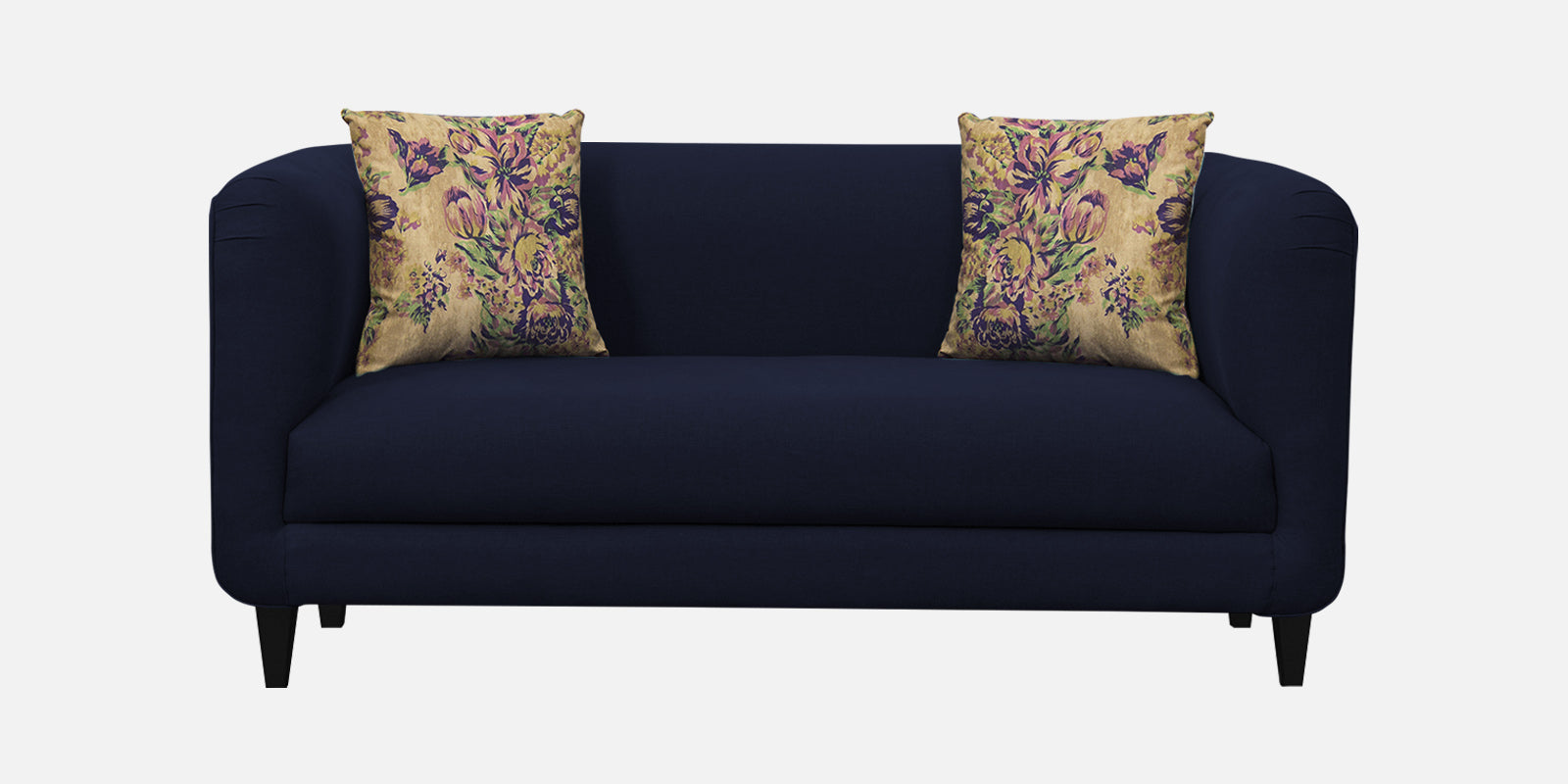 Niki Fabric 2 Seater Sofa in Royal Blue Colour