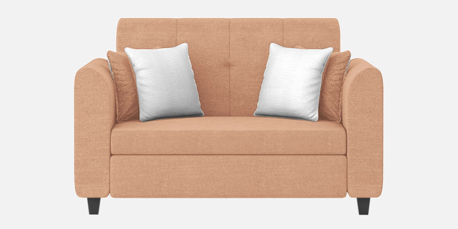 Denmark Fabric 2 Seater Sofa In Cosmic Beige Colour - Febonic Living