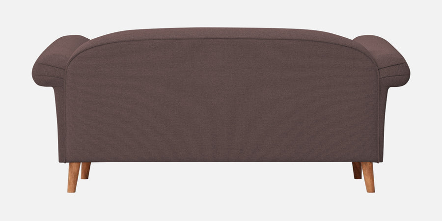 Barber Fabric 2 Seater Sofa In Night Brown Colour - Febonic Living