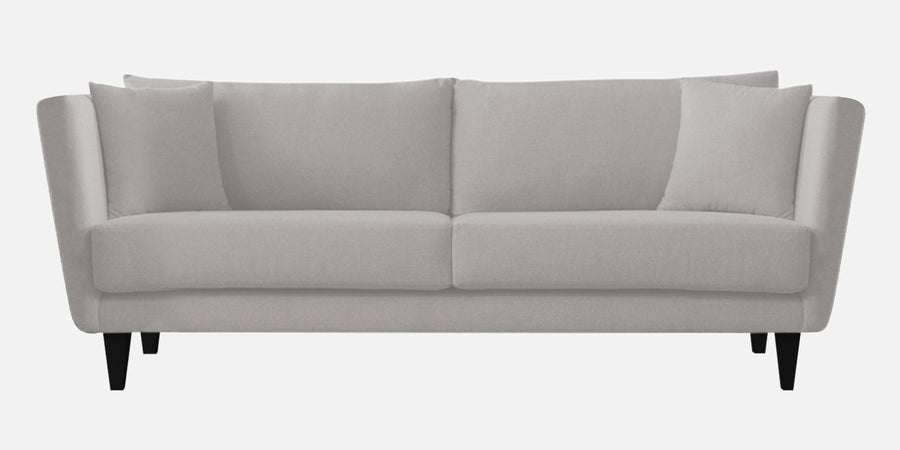Norway Velvet 3 Seater Sofa In Concrete Grey Colour - Febonic Living