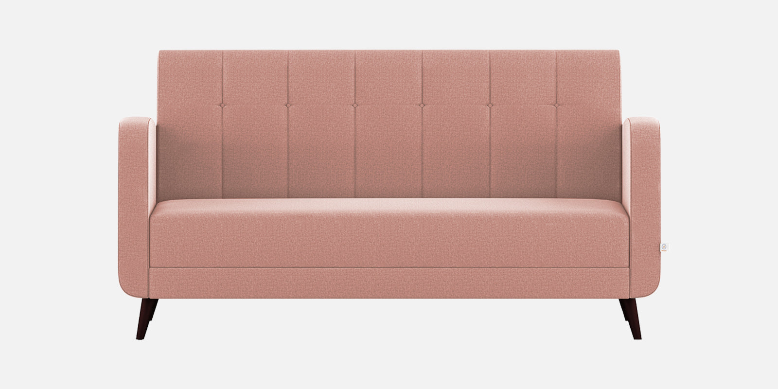 Wiki Velvet 3 Seater Sofa in Blush Pink Colour