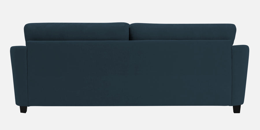 Mulan Fabric 3 Seater Sofa In Cool Blue Colour - Febonic Living
