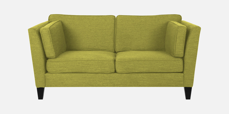 Nigar Fabric 2 Seater Sofa In Parrot Green Colour - Febonic Living