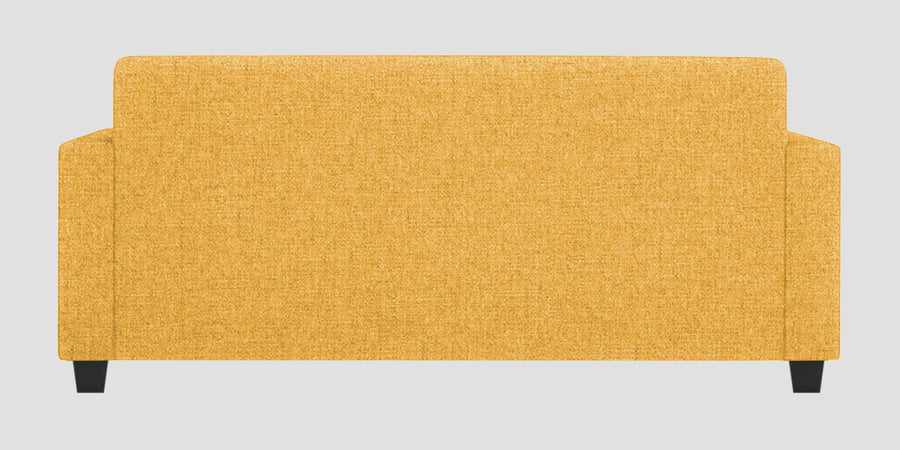 Nebula Fabric 3 Seater Sofa In Bold Yellow Colour - Febonic Living