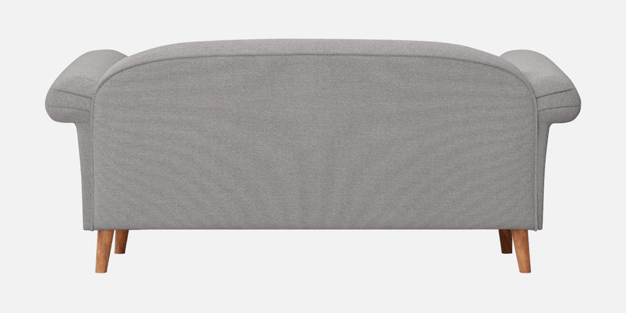 Barber Fabric 2 Seater Sofa In Silver Greyy Colour - Febonic Living