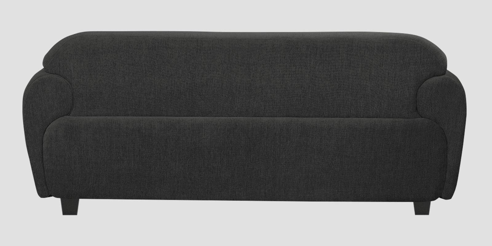 Apollo Fabric 3 Seater Sofa In  Charcoal Grey Colour - Febonic Living