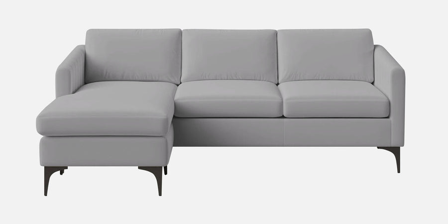 Haru Fabric Rhs Sectional Sofa 2 Lounger In Concrete Grey Colour - Febonic Living