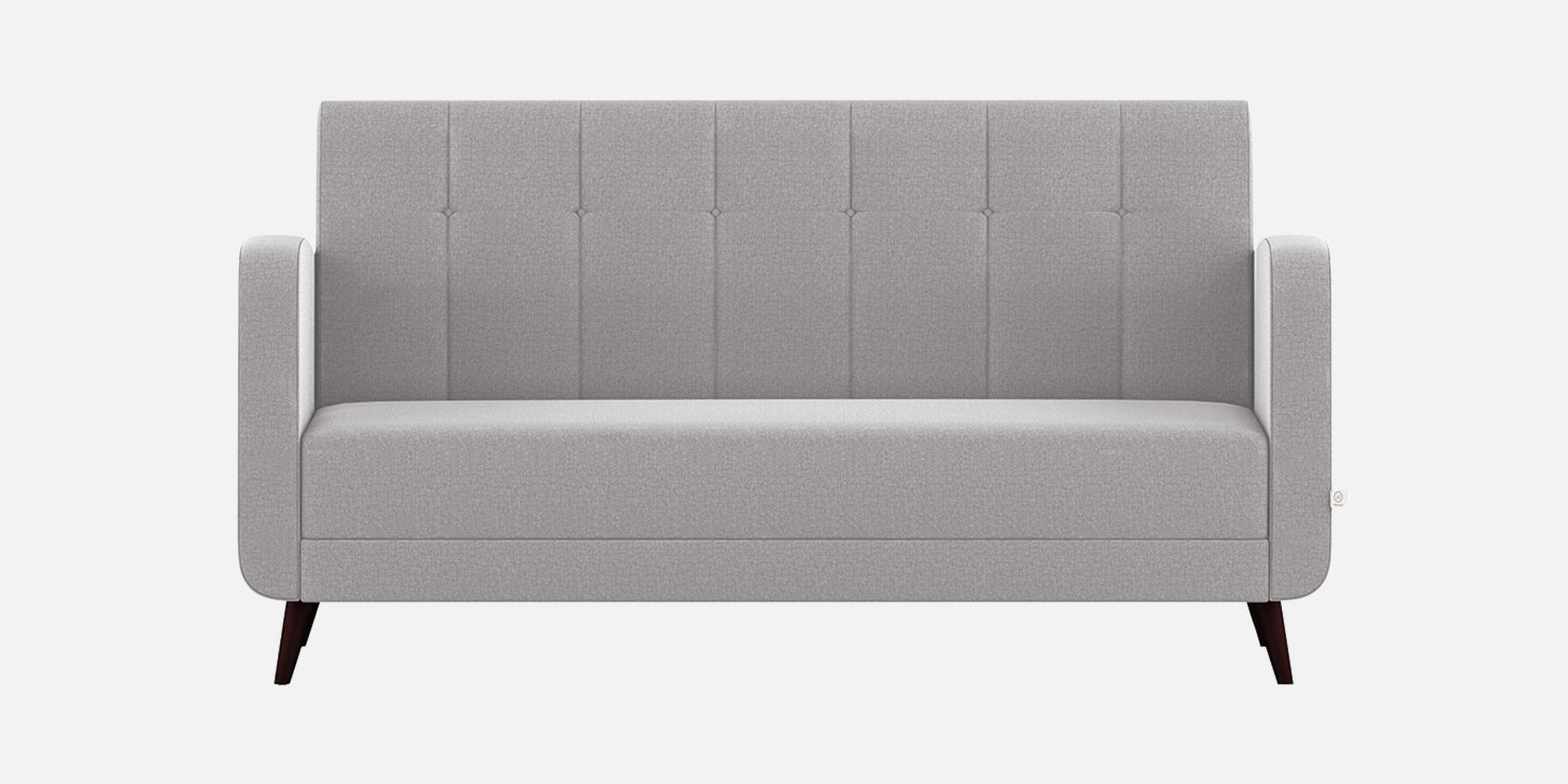 Wiki Velvet 3 Seater Sofa in Concrete grey Colour