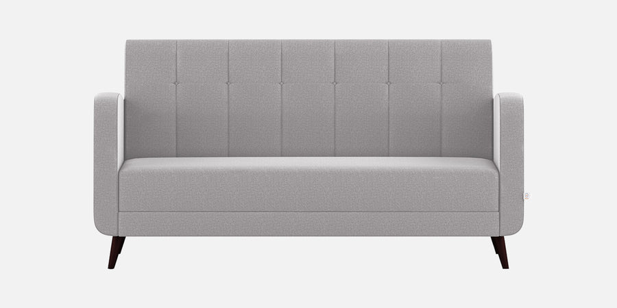 Wiki Velvet 3 Seater Sofa In Concrete Grey Colour - Febonic Living