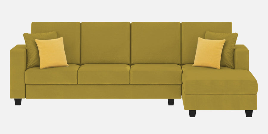 Nabi Fabric Lhs Sectional Sofa 3 Lounger In Parrot Green Colour - Febonic Living