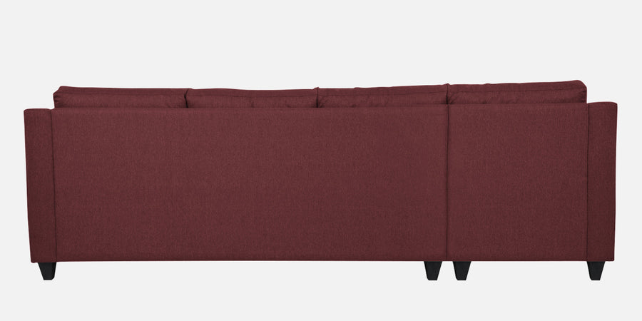 Welly Fabric Rhs Sectional Sofa 3 Lounger In Blaze Red Colour - Febonic Living