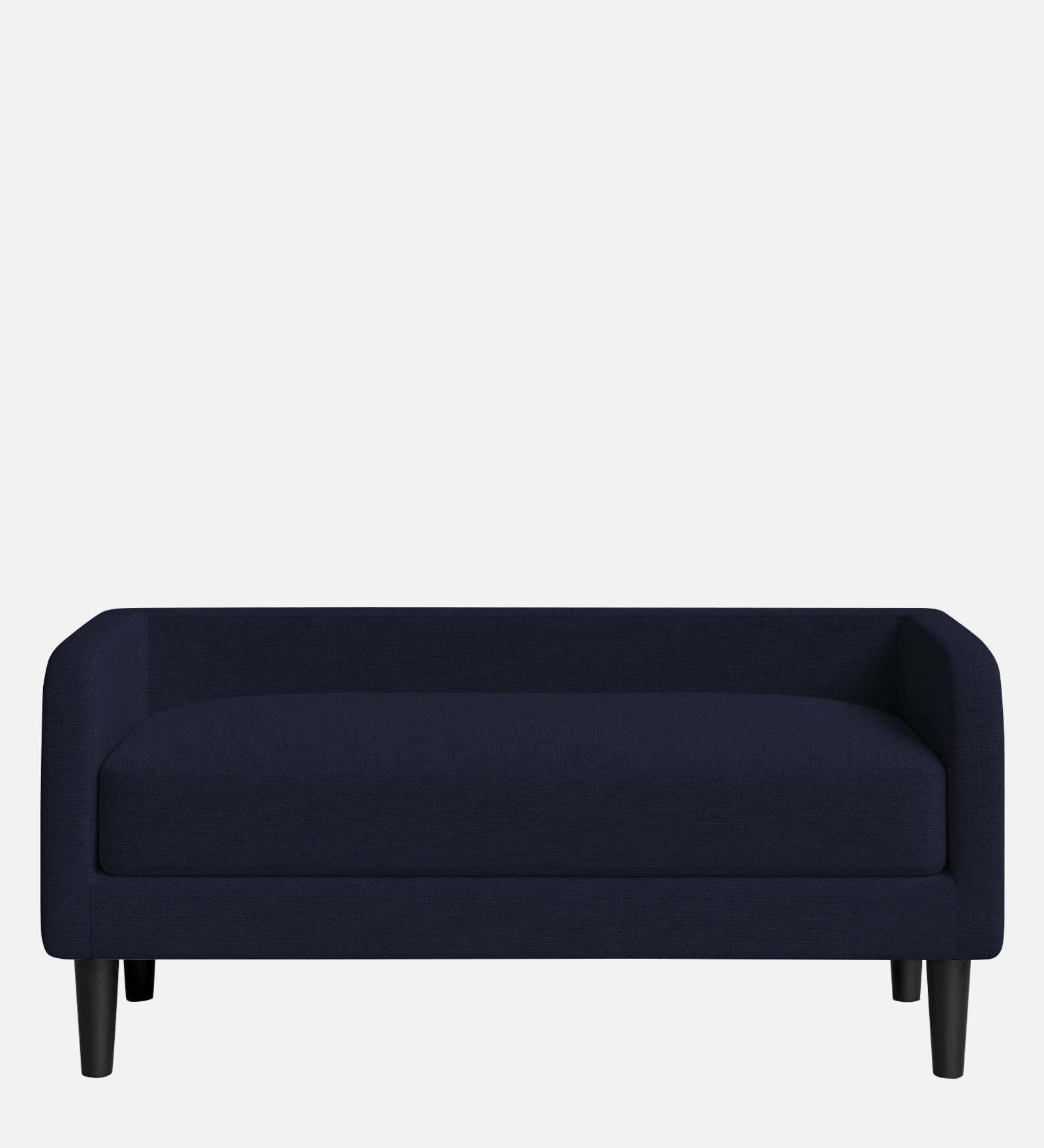 Maya Fabric Bench In Royal Blue Colour