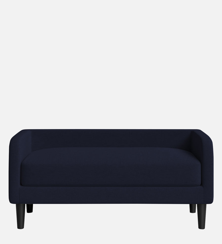 Maya Fabric Bench In Royal Blue Colour - Febonic Living