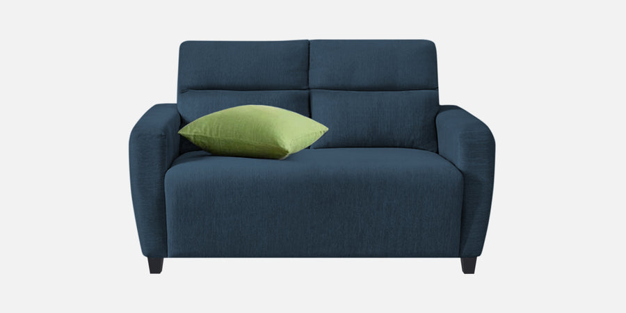 Bakadi Fabric 2 Seater Sofa In Light Blue Colour - Febonic Living