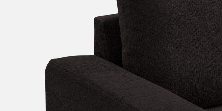 Kara Fabric 2 Seater Pull Out Sofa Cum Bed In Cara Brown Colour - Febonic Living