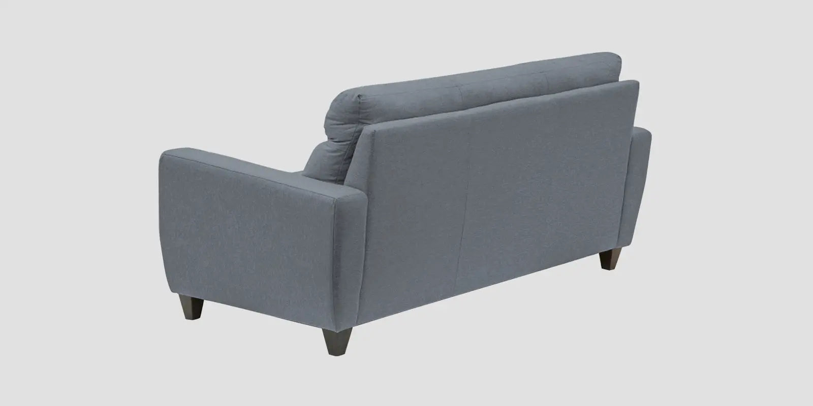 Burban Fabric 3 Seater Sofa In Winter Grey Colour Febonic Living