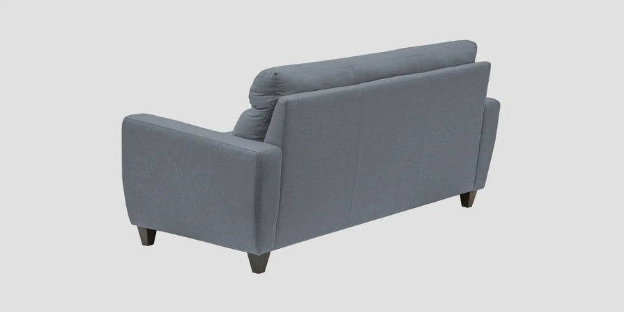 Burban Fabric 3 Seater Sofa In Winter Grey Colour - Febonic Living