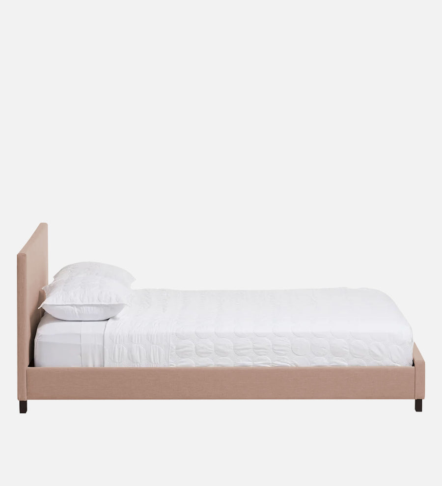 Lora Fabric Upholstered Queen Size Bed In Olive Beige Colour - Febonic Living