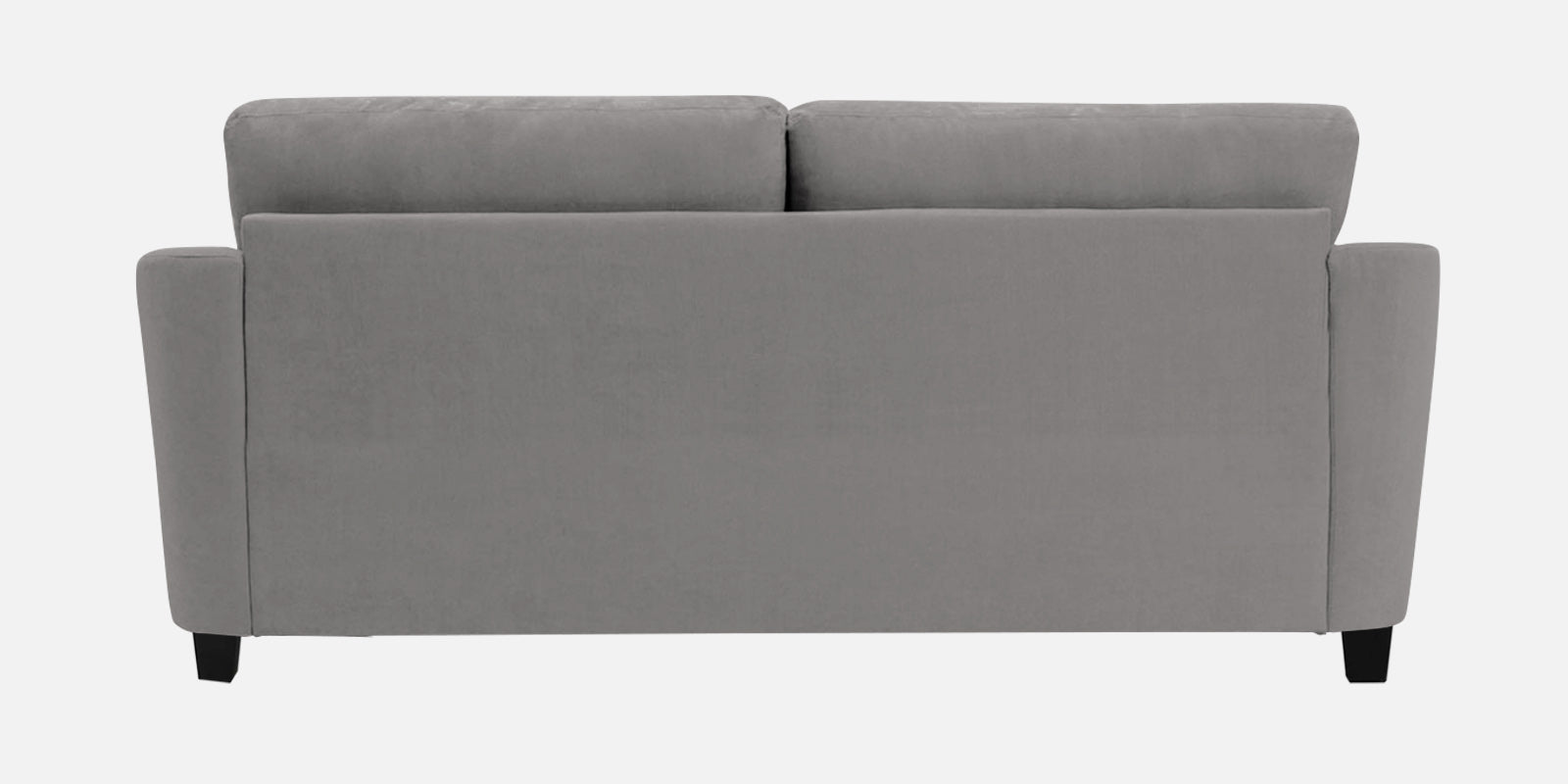 Mulan Fabric 2 Seater Sofa in Silver Grey Colour