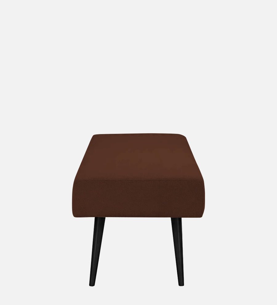Orbit Fabric Bench In Coffee Brown Colour - Febonic Living
