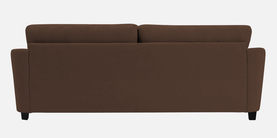 Mulan Fabric 3 Seater Sofa In Ash Brown Colour - Febonic Living