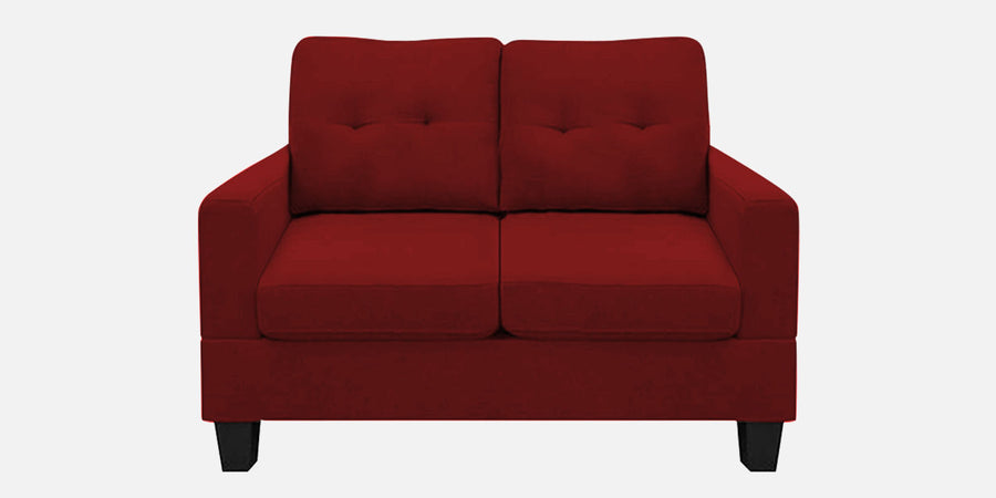 Thomas Fabric 2 Seater Sofa In Blood Maroon Colour - Febonic Living