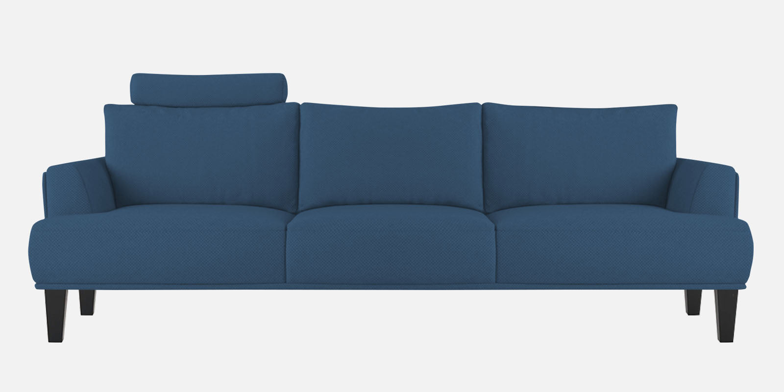 Como Fabric 3 Seater Sofa in Light Blue Colour