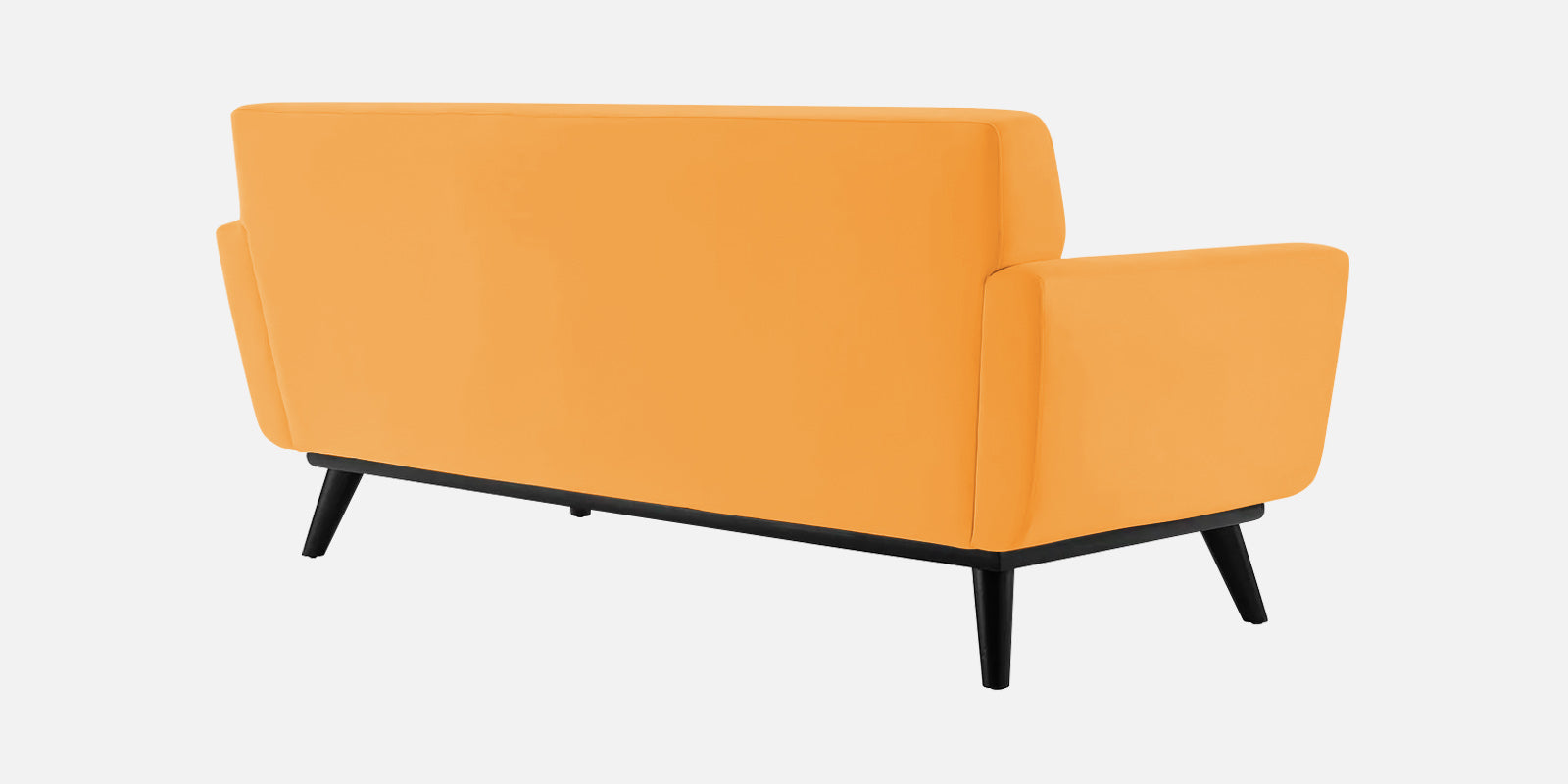 Tucker Velvet 2 Seater Sofa In Tangerine Orange Colour