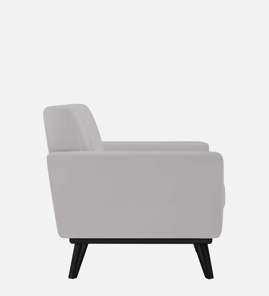 Tucker Velvet 1 Seater Sofa In Light Grey Colour - Febonic Living