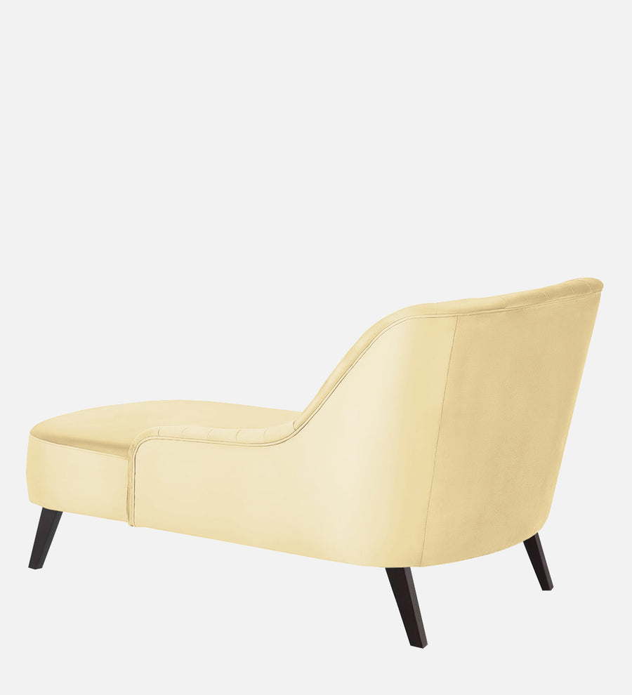 Flora Velvet Lhs Chaise Lounger In Sandy Beige Colour - Febonic Living